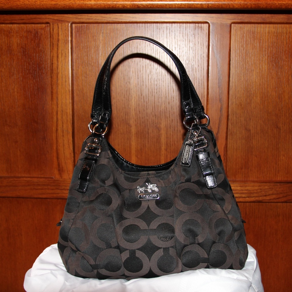 Black Monogram Coach